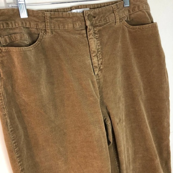 Croft & Barrow Corduroy Pants Size 16 - Picture 2 of 7